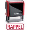 Trodat Xprint 4992.08 - stempel - zelfinktend - rood - standaard tekst - 15 x 44 mm