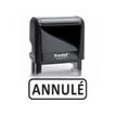 Trodat Xprint 4992.20 - stempel - zelfinktend - zwart - aangepaste tekst - 44 x 15 mm