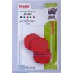 Trodat - 3 Encriers 6/4642 recharges pour tampon Printy 4642 - rouge
