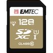 Emtec Elite Gold - carte mémoire 128 Go - Class 10 - SDXC UHS-I U1