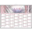 CBG Zen - Bankkalender - wandmontage - 2020 - 7 maanden per pagina - 405 x 550 mm - met datum