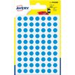 Avery - 490 Pastilles adhésives - bleu - diamètre 8 mm