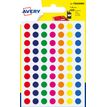 Avery - Zelfklevend etiket in bijpassende kleur - verschillende kleuren (pak van 420)
