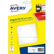 Avery - Etui A5 - 48 Étiquettes multi-usages blanches - 64 x 133 mm - réf ETE003
