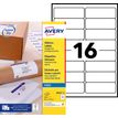 Avery - 400 Étiquettes adresse blanches - 99,1 x 33,9 mm - Impression jet d'encre - réf J8162-25