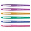 3501179856216-Paper Mate Flair Candy Pop - Pack de 16 feutres pointe moyenne - couleurs assorties--1