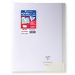 Clairefontaine Koverbook A4+ - Notitieboek - geniet - 240 x 320 mm - 48 vellen / 96 pagina's - Seyès - transparant, kleurloos - polypropyleen (PP)