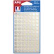 APLI agipa - Zelfklevend etiket - zilver (pak van 308)
