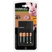 Duracell High-Speed Value CEF14 batterijlader - 2 x AA-type - NiMH - met 2 x AAA NiMH 750 mAh oplaadbare batterijen