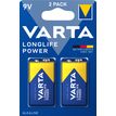 Varta Longlife Power 04922 - Batterij 2 x 9V - Alkalisch