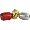 Logistipack - 3 Œufs bolducs - ruban d'emballage 10 m - or/argent/rouge