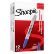 Sharpie - Marker - permanent - blauw - inkt op verfbasis - 0.9 mm - fijn - pak van 12