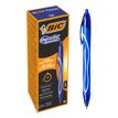 BIC Gel-ocity QuickDry - Rollerbalpen - blauw - gelinkt - 0.7 mm - gemiddeld - terugtrekbaar - pak van 12
