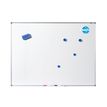 DAHLE - Tableau blanc émaillé 60 x 90 cm - magnétique - cadre alu renforcé