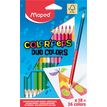 Maped Color'Peps Duo - 18 Crayons de couleur 2-en-1