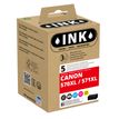 Cartouche compatible Canon CLI-571XL/PGI-570XL - pack de 5 - noir x2, cyan, magenta, jaune - ink