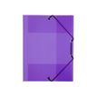 Viquel Propyglass - Map met 3 flappen - uit te breiden - A4 - violet