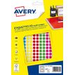 Avery A5 - Zelfklevend etiket in bijpassende kleur - verschillende kleuren (pak van 2058)