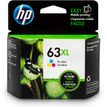 HP 63XL - hoog rendement - kleur (cyaan, magenta, geel) - origineel - inktcartridge