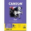 Canson Kids - Bloc dessin - 10 feuilles - A4 (21x29,7cm) - 220 gr - noir