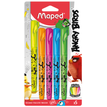 MAPED Fluo pen - Pack de 5 surligneurs - Angry Birds