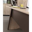 3483600933409-Voile de fond pour bureau MAMBO L160 cm - L130 x H25 cm - Chocolat--1