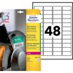 Avery Zweckform Ultra-Resistant Labels - etiketten - 480 etiket(ten) - 45.7 x 21.2 mm