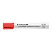 STAEDTLER LUMOCOLOR 351 - Pack de 10 marqueurs effaçables - pointe ogive - rouge
