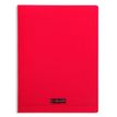 Calligraphe 8000 - Cahier polypro 24 x 32 cm - 48 pages - grands carreaux (Seyes) - rouge