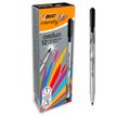 BIC Intensity - Pen met vezelpunt - zwart - inkt op waterbasis - 1 mm - gemiddeld - pak van 12