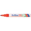 Artline 70N - Marqueur permanent - pointe ogive - rouge