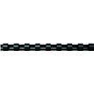3584770910273-DSB - 100 anneaux de reliure en plastique - 12 mm - jusqu'à 80 feuilles - noir--2