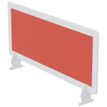 Écran de séparation en polystyrène - H33 x L60 cm - rouge