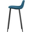 3660141233056-Lot de 2 tabourets MUST - pied noir - assise bleue--2