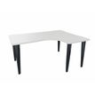 Vinco Evidence - Tafel - 90° right angled - wit, RAL 9010