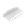 Goulotte pour bureau bench Leonardo - L 60 cm - blanc