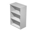Artarredi Presto Medium - Boekenkast - 3 planken - aluminiumgrijs