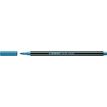 STABILO Pen 68 metallic - Pen met vezelpunt - metallic blauw - inkt op waterbasis - 1.4 mm - gemiddeld