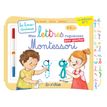 Les livres-ardoises - Mes premières lettres minuscules Montessori pour gaucher - 3 à 6 ans