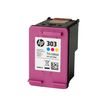 190780570982-HP 303 - 3 couleurs - cartouche d'encre originale (T6N01AE)-Angle droit-1