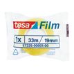 Tesafilm Standard - Kantoortape - 19 mm x 33 m - polypropileen folie - transparant