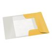4002432125845-Leitz Cosy - Chemise à 3 rabats polypropylène - A4 - jaune-Angle gauche-1