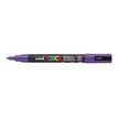 Uni POSCA PC-3M - Marker - permanent - violet - pigmentinkt op waterbasis - 0.9-1.3 mm - fijn