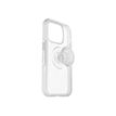 OtterBox Otter + Pop Symmetry Series - coque de protection pour iPhone 14 Pro - transaprent