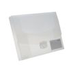 Rexel ICE - documentportefeuille - voor A4 Plus -capaciteit: 400 vellen - helder transparant