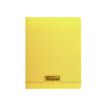 Calligraphe 8000 - Cahier polypro 17 x 22 cm - 96 pages - grands carreaux (Seyes) - jaune