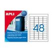 APLI PAPER - etiketten - 960 etiket(ten) - 45.7 x 21.2 mm