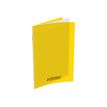 Conquérant Classique - Cahier polypro 24 x 32 cm - 48 pages - grands carreaux (Seyes) - jaune