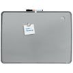 0034138155561-Nobo - Tableau blanc Slimline en acier laqué - 58 x 43 cm - magnétique - cadre gris--4