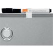 0034138155561-Nobo - Tableau blanc Slimline en acier laqué - 58 x 43 cm - magnétique - cadre gris--5